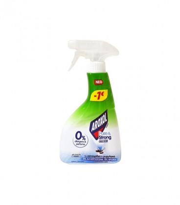 AROXOL SPRAY ΚΑΤΣΑΡΙΔΕΣ&ΜΥΡΜΗΓΚΙΑ PURE&STRONG 24X350ml -1,00€