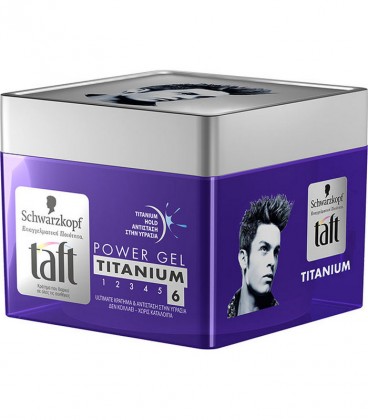 TAFT GEL TITANIUM HL6 250ML