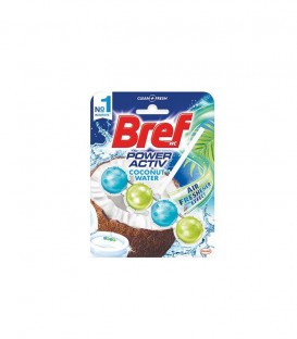 BREF WC BLOCK POWER ACTIV COCONUT 10X50gr