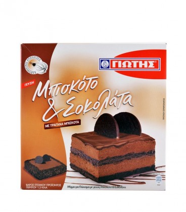 ΓΙΩΤΗΣ ΤΟΥΡΤΑ ΜΠΙΣΚΟΤΟ&ΣΟΚΟΛΑΤΑ 748gr