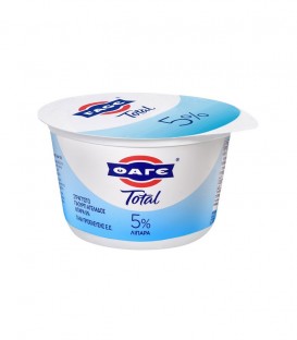 ΦΑΓΕ TOTAL ΓΙΑΟΥΡΤΙ ΣΤΡΑΓΓΙΣΤΟ 5% ΛΙΠ. 6Χ500gr