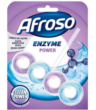 AFROSO WC BLOCK SOLID ENZYME POWER 12X40gr