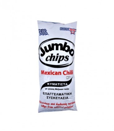 JUMBO CHIPS ΚΥΜΑΤΙΣΤΑ MEXICAN CHILI 12Χ280gr ΕΠ/ΚΑ