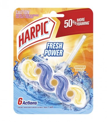 HARPIC BLOCK ΤΟΥΑΛΕΤΑΣ SUMMER BREEZE 6X35gr