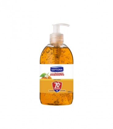 SEPTONA ΗΠΙΟ ΑΝΤΙΣΗΠΤΙΚΟ GEL ΧΕΡΙΩΝ ΠΟΡΤΟΚΑΛΙ 12Χ500ml