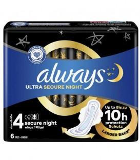 ALWAYS ΣΕΡΒΙΕΤΕΣ ULTRA SECURE NIGHT 6T X 24
