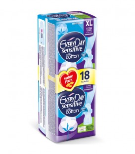 EVERY DAY ΣΕΡΒ/ΤΕΣ SENSITIVE ULTRA PLUS EXTRA LONG ECONOMY 18X18