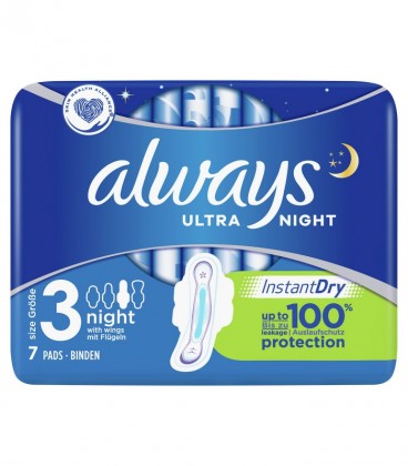 ALWAYS ΣΕΡΒΙΕΤΕΣ ULTRA NIGHT 7T X 20