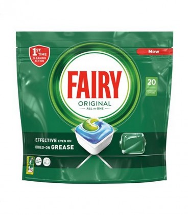 FAIRY ΤΑΜΠΛΕΤΕΣ ΠΛΥΝΤΗΡΙΟΥ ΠΙΑΤΩΝ ORIGINAL 20Τ Χ5