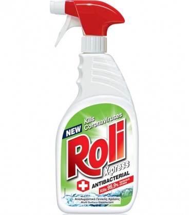ROLI XPRESS ΑΝΤΙΒΑΚΤΗΡΙΔΙΑΚΟ SPRAY ΓΕΝΙΚΗΣ ΧΡΗΣΗΣ 12Χ700ml