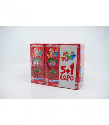 ΑΜΙΤΑ ΧΥΜΟΣ FUN RED 250ml 4X(5+1 ΔΩΡΟ)