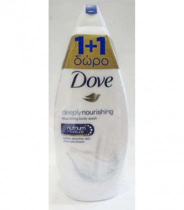 DOVE ΑΦΡΟΛOYTPO NOURISHING 750ml 6Χ 1+1 ΔΩΡΟ