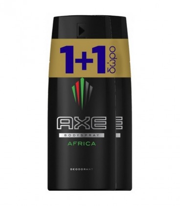 AXE ΑΠΟΣΜ.AFRICA 150ml 3X 1+1 ΔΩΡΟ