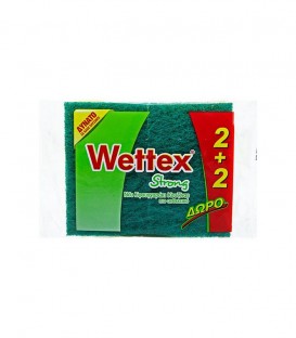 VILEDA WETTEX ΣΦΟΥΓΓΑΡΑΚΙΑ ΚΟΥΖΙΝΑΣ STRONG 2+2 ΔΩΡΟ Χ36