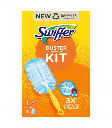 SWIFFER DUSTERS ΞΕΣΚΟΝΟΠΑΝΑ (ΧΕΙΡΟΛΑΒΗ + 5 ΑΝΤΑΛΛΑΚΤΙΚΑ) Χ9