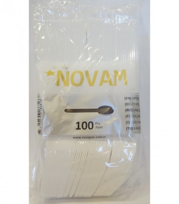 ΚΟΥΤΑΛΙΑ ΛΕΥΚΑ NOVAM 100τεμαχίων Χ20