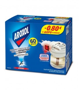 AROXOL ΥΓΡΟ 60 ΝΥΧΤΕΣ SET (1Σ + 1R) -0,80€ Χ24