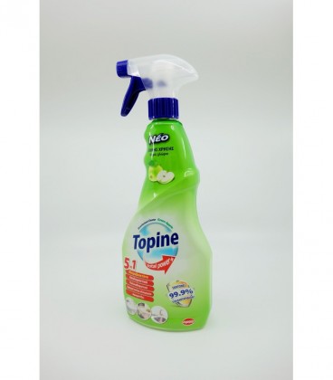 ΕΥΡΗΚΑ TOPINE 5in1 ΜΙΚΡΟΒΙΟΚΤΟΝΟ GREEN APPLE SPRAY 16X750ml