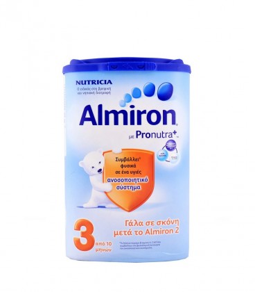 NUTRICIA ALMIRON No3 800gr ΜΕ PRONUTRA +10 ΜΗΝΩΝ