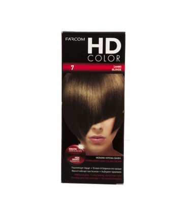 FARCOM ΣΕΤ ΒΑΦΗΣ HD No7 ΞΑΝΘΟ 45X60ml
