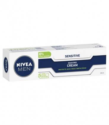 NIVEA ΚΡΕΜΑ ΞΥΡΙΣΜΑΤΟΣ SENSITIVE 24Χ100ml