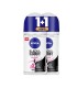 NIVEA DEO ROLL-ON ΓΥΝ.BLACK&WHITE INVISIBLE ORIGINAL 50ml 6X 1+1