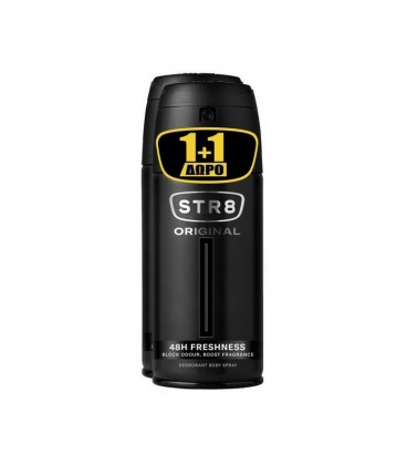 STR8 DEO SPRAY ORIGINAL 150ml 3X 1+1 ΔΩΡΟ