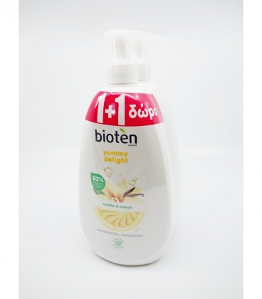 BIOTEN ΑΦΡΟΛΟΥΤΡΟ VANILLA&LEMON 700ml 3X1+1 ΔΩΡΟ
