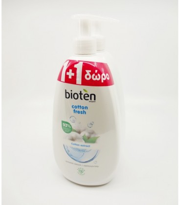 BIOTEN ΑΦΡΟΛΟΥΤΡΟ COTTON EXTRACT 700ml 3X1+1 ΔΩΡΟ