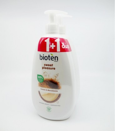 BIOTEN ΑΦΡΟΛΟΥΤΡΟ COCOA&MACADAMIA 700ml 3X1+1 ΔΩΡΟ