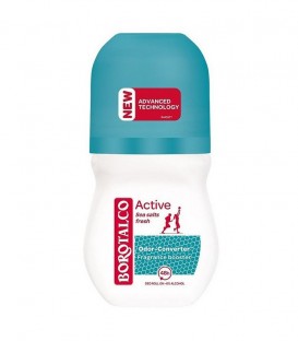 BOROTALCO ROLL ON ACTIVE SEA SALTS FRESH 12X50ml