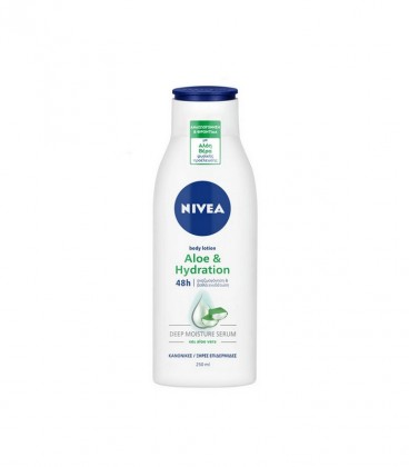 NIVEA BODY LOTION ALOE&HYDRATION ΚΑΝΟΝΙΚΕΣ&ΞΗΡΕΣ ΕΠΙΔ.12X250ml