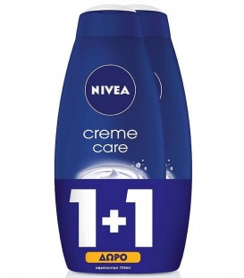 NIVEA ΑΦΡΟΛΟΥΤΡΟ CREME CARE 750ml 6X 1+1