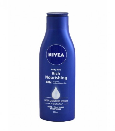 NIVEA BODY MILK RICH NOURISHING ΞΗΡΕΣ ΕΠΙΔ.12X250ml