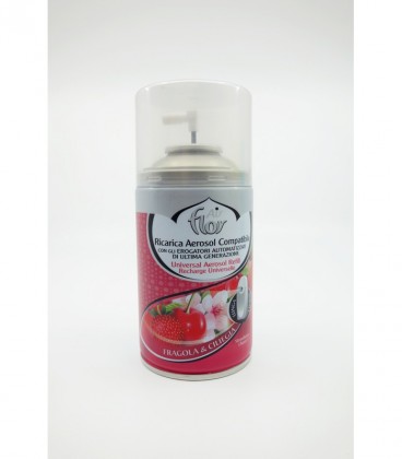 AIR FLOR ΗΛΕΚΤΡ.ΑΝΤ/ΚΟ ΑΡΩΜΑΤΙΚΟ FRAGOLA 12Χ250ml