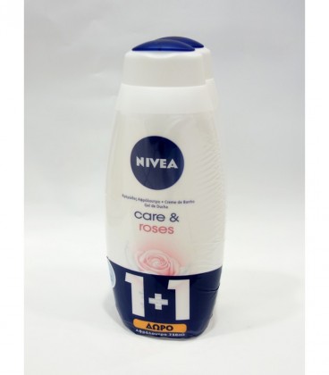NIVEA ΑΦΡΟΛΟΥΤΡΟ CARE&ROSES 750ml 6X 1+1