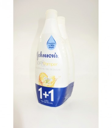 JOHNSON BATH V-RICH SOFT&PAMPER 750ml 6X1+1 ΔΩΡΟ