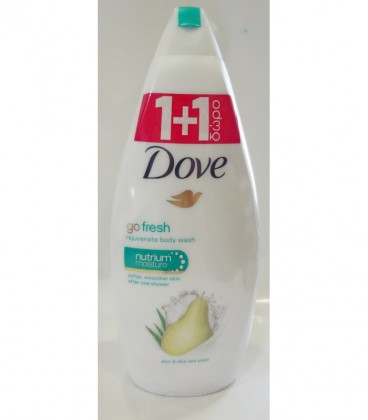 DOVE ΑΦΡΟΛOYTPO GO FRESH ΑΧΛΑΔΙ 750ml 6Χ 1+1 ΔΩΡΟ