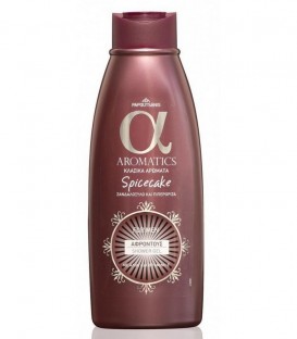 ΠΑΠΟΥΤΣΑΝΗΣ AROMATICS ΑΦΡΟΛΟΥΤΡΟ ΑΝΔΡ.SPICECAKE 650ml 6Χ 1+1