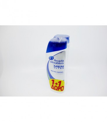 HEAD&SHOULDERS ΑΝΔΡ.MAX OIL CONTROL 6X(2X360ml) 1+1ΔΩΡΟ