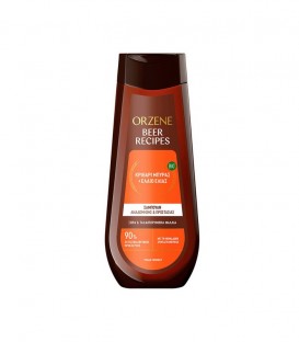 ORZENE BEER BIO SHAMPOO ΜΕ ΕΛΑΙΟ ΕΛΙΑΣ ΞΗΡΑ ΜΑΛΛΙΑ 6Χ400ml