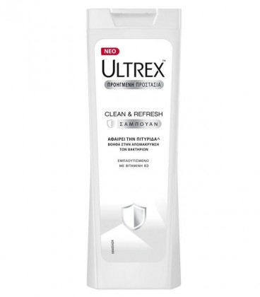ULTREX ΣΑΜΠΟΥΑΝ CLEAN & REFRESH 12Χ360ml