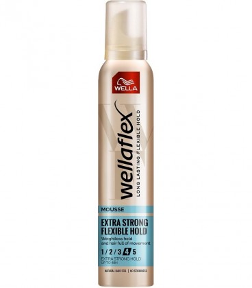 WELLAFLEX ΑΦΡΟΣ 4 ΠΟΛΥ ΔΥΝΑΤΟ ΚΡΑΤΗΜΑ (EXTRA STRONG) 6Χ200ml