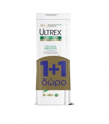 ULTREX ΣΑΜΠΟΥΑΝ ΓΥΝ.ΚΑΝΟΝΙΚΑ 360ml 6X1+1 ΔΩΡΟ