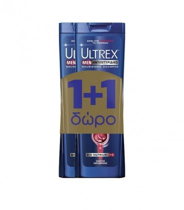 ULTREX ΣΑΜΠΟΥΑΝ&COND.ΑΝΔ.ΞΗΡΟΔΕΡΜΙΑ 360ml 6X1+1 ΔΩΡΟ(DRY SCALP 2ΙΝ1)