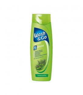WASH & GO SHAMPOO ΛΙΠΑPA 6X400ml