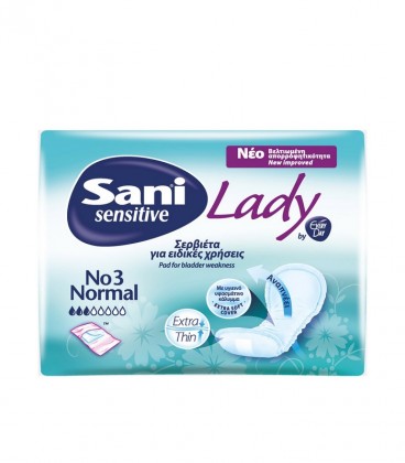 SANI LADY SENSITIVE NORMAL No3 10Τ X16