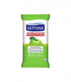 SEPTONA ΜΑΝΤΗΛΑΚΙΑ ΑΝΤΙΒ/ΚΑ ΠΡΑΣΙΝΟ ΜΗΛΟ 15Τ Χ80