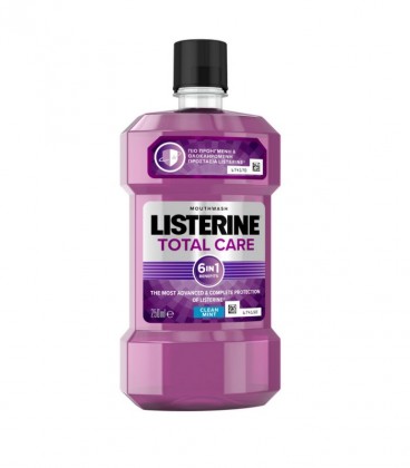 LISTERINE ΣΤΟΜΑΤΙΚΟ ΔΙΑΛΥΜΑ TOTAL CARE 6Χ250ml
