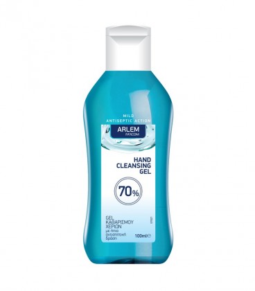 FARCOM ARLEM GEL ΚΑΘΑΡΙΣΜΟΥ ΧΕΡΙΩΝ ΑΝΤΙΣΗΠΤΙΚΟ 70% 20Χ100ml